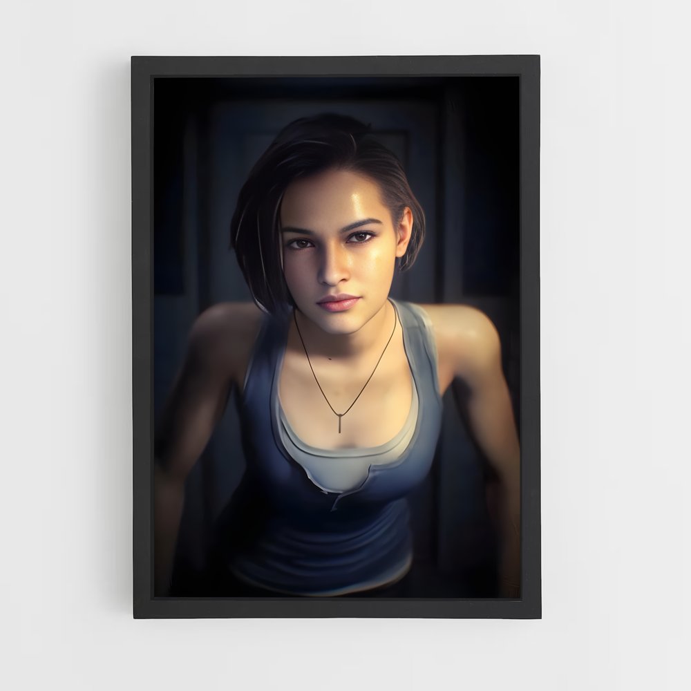 Poster Jill's Stance – affiche Resident Evil (vue 2)